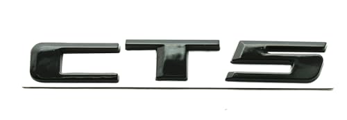 Image of 1x CT5 Letter Emblem Nameplate Sport Compatible with CT5 Rear Trunk Decklid Letter Badge (Glossy Black)