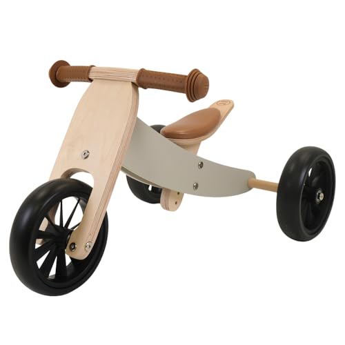 Bandits & Angels Smart Bike Laufrad Holz 4-in-1 Olivgrün ab 1 Jahr – Für Jungen und Mädchen – Laufrad aus Holz – Umkehrbar in Dreirad und Zweirad – Verstellbarer Sattel Bandits & Angels Smart Bike Laufrad Holz 4-in-1 Olivgrün ab 1 Jahr – Für Jungen und Mädchen – Laufrad aus Holz – Umkehrbar in Dreirad und Zweirad – Verstellbarer Sattel