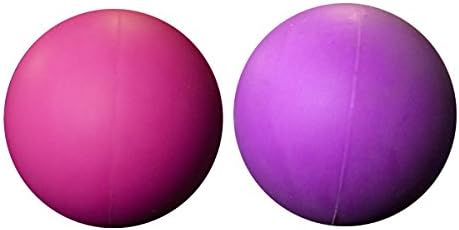 LBS-2 Pack Lacrosse Massage Balls -Pink Violet