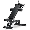 Bench6000 Weight Bench, Commercial Grade FID Workout Bench | 2200lb Flat Capacity, 11 Back&8 Seat Specialized Angles for Serious Lifters, 97lb Frame Weight with above 1 Gauge Support