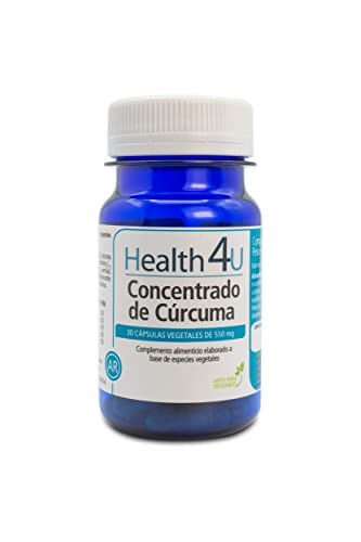 H4U H4U Concentrado De Cúrcuma 30 Cápsulas Vegetales De 550 Mg 40 G