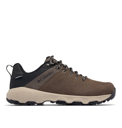 Columbia Mens Newton Nimble Leather, Tundra/Black, 13 - image 8