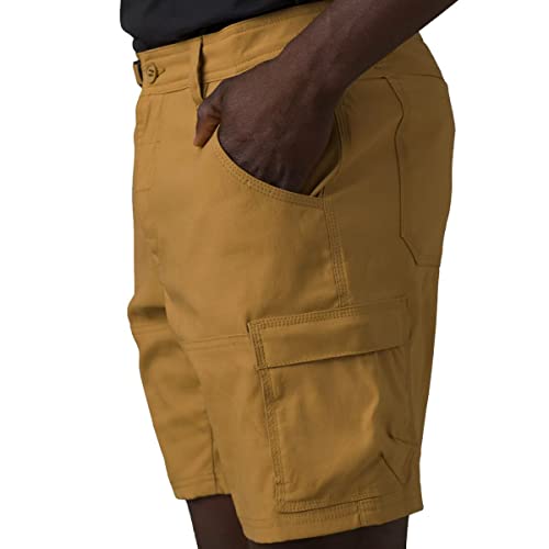 Prana Stretch Zion Shorts Ii Embark Brown 31 10 #TOP3