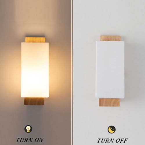Aplique de pared moderno E27 de cristal y latón para iluminación interior 5