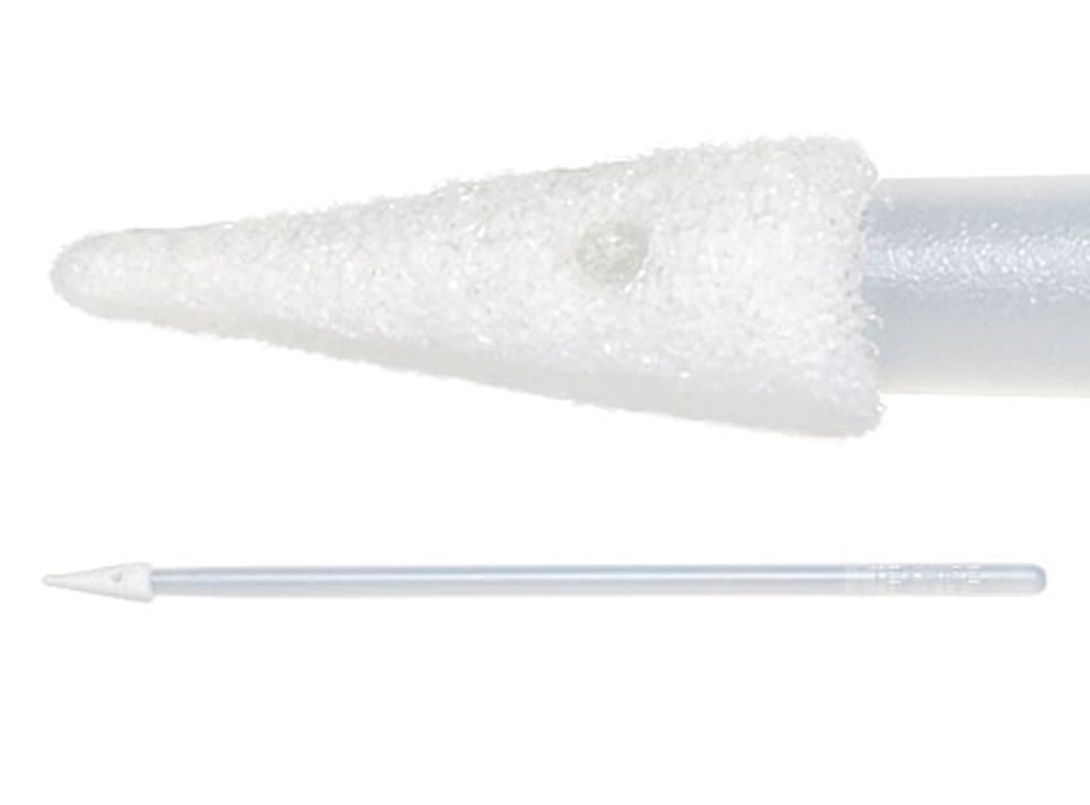TX750E Cleanroom Swab, Cleanfoam Tip and ESD Handle, 0.14"L Tip; 500/BG