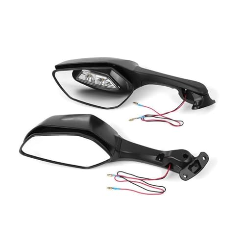 Espejos de extremo de manillar para moto Ninja ZX10R regulables
