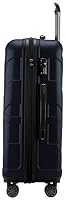 suitline - Hartschalen-Koffer Koffer Trolley Rollkoffer Reisekoffer, TSA, 66 cm, ca. 58 Liter, 100% ABS matt, Dunkelblau – Ansicht 4