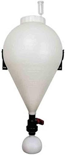 FASTFERMENT - FFT FastFerment Conical Fermenter 7.9 Gallon HomeBrew Kit BPA Free Food grade Primary Carboy Fermenter: Beer Brewing, Wine Fermentation or a Hard Cider brewing kit. Wall mount included
