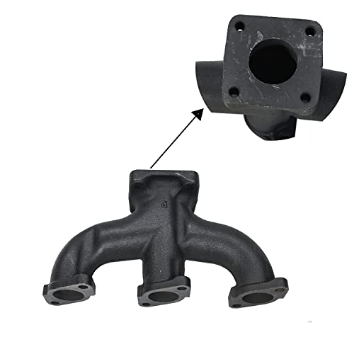 Image of 17213-12310 OEM Quality Exhaust Manifold w /Gasket fits for Kubota D905 D1005 D1105 D1305 Engine