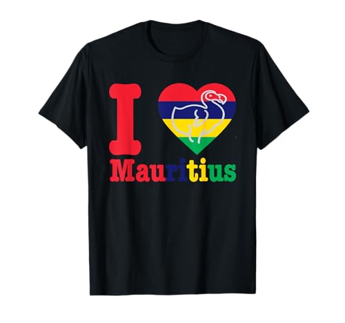 Photo de I Love Mauritius Island, ile Maurice Amo Maurizio T-Shirt