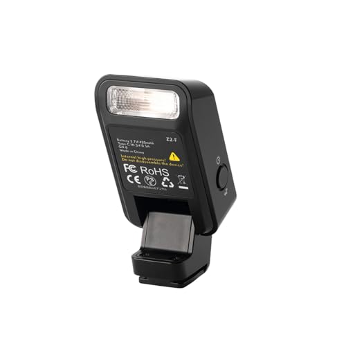 Flash de cámara TTL plegable Naroote Z2, batería integrada para 700 disparos 3