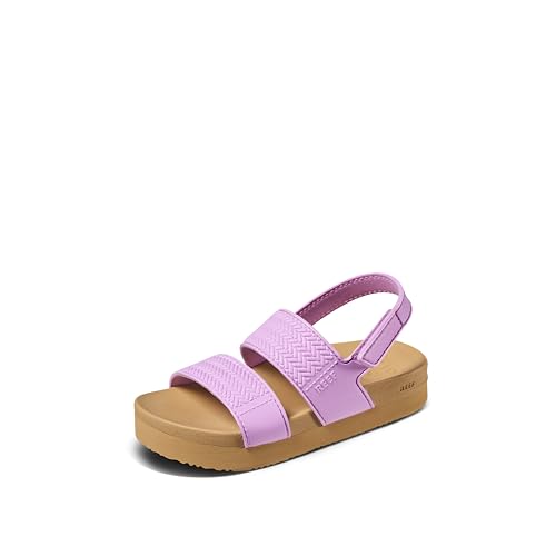 Image of REEF Girls Kids Water Vista Platform Sandal, Water Friendly, Adjustable Strap