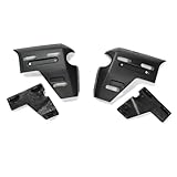 Motorrad Kühlerschutz Passend für BMW R1300 GS ADV R 1300 GS R1300GS ADVENTURE 2024 2025 Kühlerseitenteile Schutzabdeckung Verkleidungszubehör(Matte black)