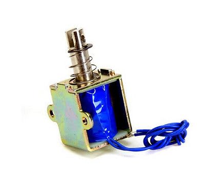 Wiring Connecting Terminals - DC 12V Pull Type Open Frame Solenoid Electromagnet ZYE1-1038 5N 10mm