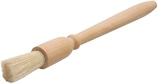 KitchenCraft Wooden Pastry Brush with Soft Natural Bristles, 25 cm