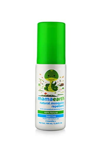 Image of Mamaearth Natural Insect Repellent for Babies (100 ml, 0-5 Yrs), Pack of 3
