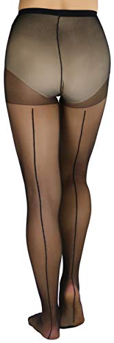 Image of ToBeInStyle Women's Timeless Backseam Pantyhose