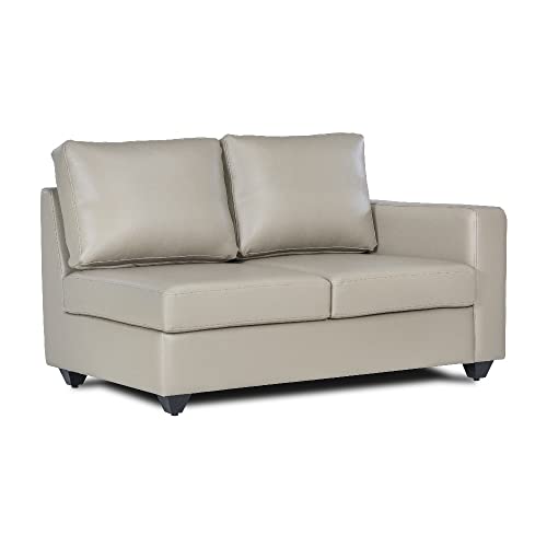 Image of Wakefit Sofa Set | 3 Year Warranty | Sofa 2 Seater, 2 Seater Sofa for Living Room, Wooden Sofa Set, Couch Sofa for Living Room, Sofa for Living Room - Napper(Jindal : Cappuccino)