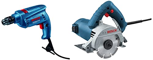 Bosch GSB 501 500-Watt Professional Impact Drill Machine (Blue),Corded Electric & GDC 120 Professional Marble Cutter Bosch GSB 501 500-Watt Professional Impact Drill Machine (Blue),Corded Electric & GDC 120 Professional Marble Cutter