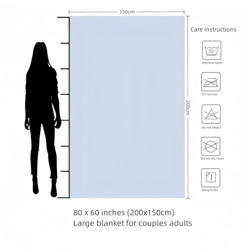 goodbath Wolfs Überwurfdecke, Tierische Wölfe Fleece-Decke Kuschelige Plüsch-Decke für Sofa Couch Bett, 200 cm x 150 cm