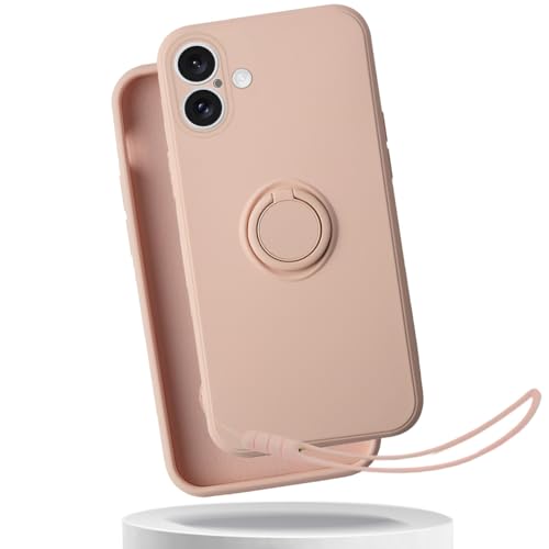 Amazon.co.jp: 適用 iphone 16 ケース リング ストラップ付き