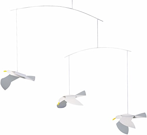 Flensted Mobiles Mouettes flottantes pour animer un plafond vide avec élégance et légèreté