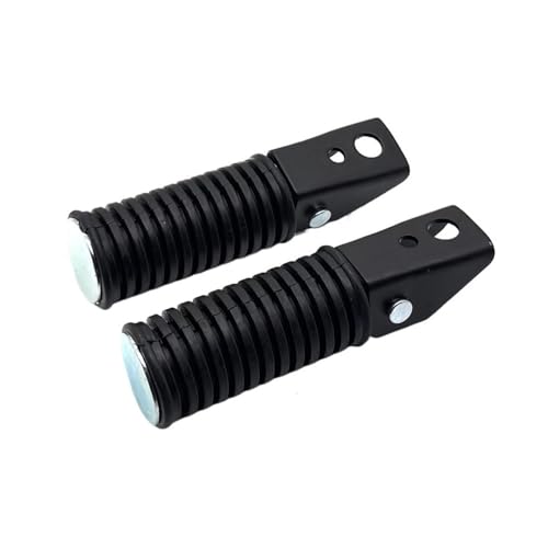 Repose-Pieds Arrière Moto Paire Pédales Noires Marchepied VTT pour GS125 GN125
