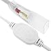 Produktbild PrimeMatik - Elektrischer Stecker für LED Neon Flex LNF 2 Pin 16x8mm 220VAC