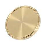 Zerodeko Messing Untersetzer Set Dekorative Hitzebeständige Kupfer Tassenmatten für Tee und Kaffee...