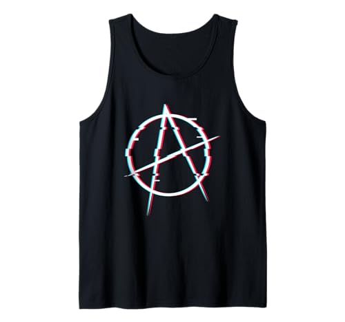 Anarchie-Symbol, Anarchisten, Anti-Regierung, Ästhetik Tank Top