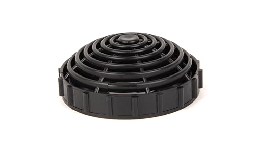 T-H Marine Aerator Filter Dome for 3/4 Inch Thru-Hull or Pump Intake, 2.7 Inch Diameter Twist-Lock Two-Piece Debris Screen for Livewell Aerator and Overflow Drains