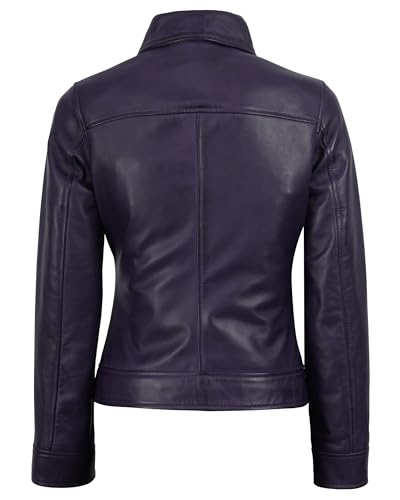Image of Decrum Vintage Style Real Lambskin Casual Leather Jackets for Women
