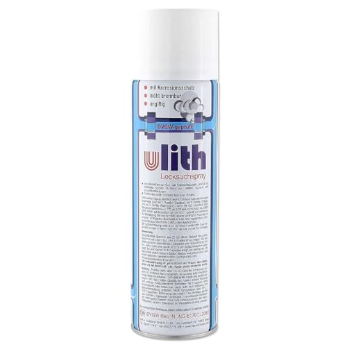 ARLI Set: 3x Ulith Lecksuchspray 400ml – Leckfinder-Spray für Gas- und Druckluftleitungen, Korrosionsschutz, biologisch abbaubar - 3 Stück/Dosen
