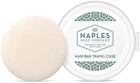 Naples Soap Company Solid Conditioner Bar – Free of Parabens, Pthalates – Handmade, Eco-Friendly, Hydrating Haircare for Soft, Vibrant Hair, Safe and Effective for All Hair Types, Lasts 50-75 Uses – Stimulating Scalp