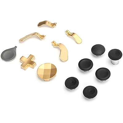 Dpofirs Gamepad Swap Joysticks, Metal Replacement Paddles Accessory for One Series 2 Controller with Interchangeable Height Options and Storage Bag