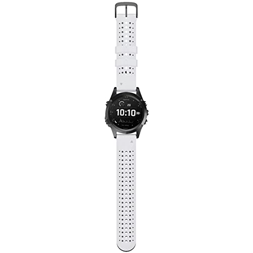 Correa de silicona de 22mm para Garmin Fenix 6 Pro y Forerunner 945 en color ágata 6
