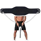 【最大 300 ポンド】ディッピングベルト 懸垂用 ステンレス鋼チェン付き 加重ベルト チンニングベルト ディプスベルト 荷重ベルト トレーニングベルト 筋トレ 耐久性 丈夫で使いやすい