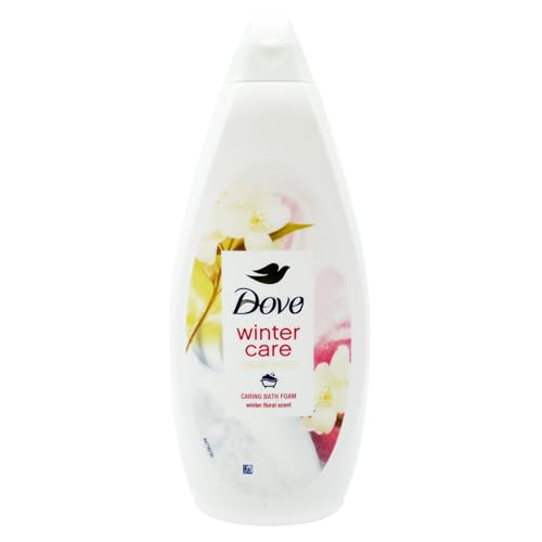 Winter Care Caring Bath Foam 720ml – Limited Edition, Winter Floral Scent, Moisturising Formula
