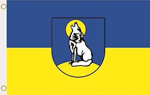 U24 - Bandiera di Jerichow OT Wulkow, 90 x 150 cm