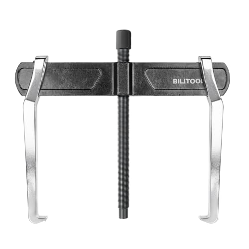 BILITOOLS 10' 2 Jaw Gear Puller, Bearing & Pulley Removal Tool, Internal External Reversible for Flywheel, Gears & Pulleys