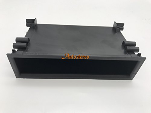 Autostereo One Din Car Radio Fitting Kit installation Adapter UNIVERSAL POCKET 180x50x98 mm Car Radio fascia Facia Panel Universal Single Din Dash Radio Installation Pocket Kit Storage Box