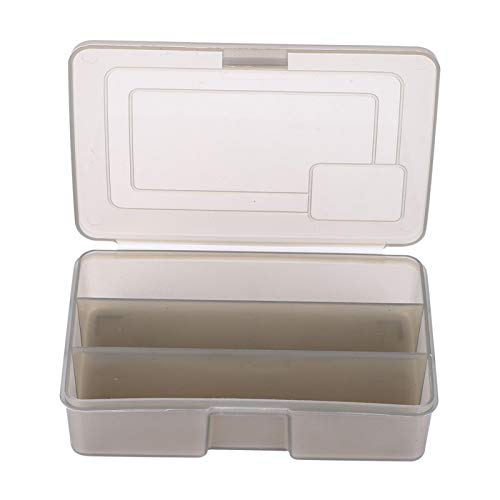 Lure Box, Fishing Tackle Storage Box, Plastic Lure Box 3 Grids Bait Tackle Case For Fishing #TOP2