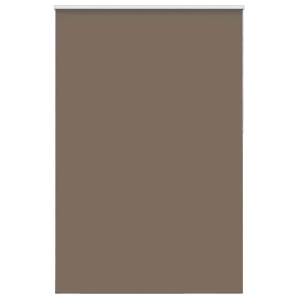 Tenda avvolgibile oscurante caffè, 150 x 210 cm | 100% poliestere, facile da pulire, montaggio a parete o finestra, sicurezza per bambini, regolabile in altezza