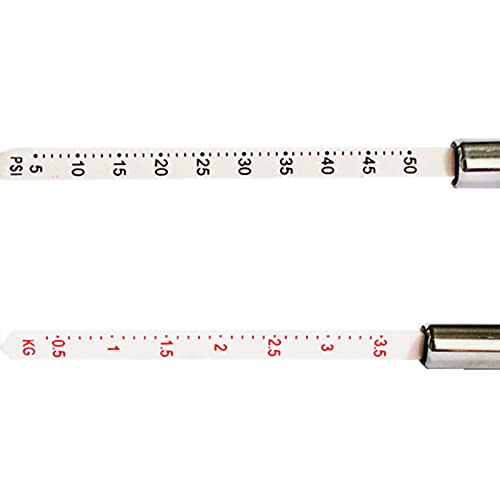 Houshome Medidor de pneu mecânico portátil montado em veículo Mini caneta monitor de pressão de pneu