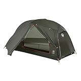 Big Agnes Copper Spur UL - Rucksackzelt für Camping, 3 Jahreszeiten, ultraleicht, wasserdicht, eloxierte Stangen, Flechtengrün, 1 Person