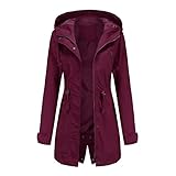 – Chaqueta ligera para mujer, cortavientos con capucha, para exteriores, impermeable, impermeable, resistente al viento, transpirable, para exteriores, chaqueta deportiva para exteriores, chaqueta deportiva de gran tamaño, chaqueta para protección solar, bolsillos, capucha, impermeable, cortavientos, chaqueta de senderismo, chaqueta de entrenamiento, chaqueta de entretiempo, 100% impermeable, poncho de lluvia, accesorios para hombre, ropa de lluvia, senderismo, ciclismo, camping, viajes, plegable, chaqueta de entrenamiento, chaqueta impermeable y resistente al viento, impermeable, impermeable, largo