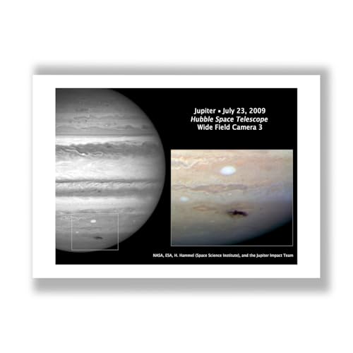 Impression d'art Jupiter Impact par le Télescope Hubble Spiffing Prints Grand Format