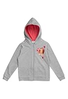 United Labels Paw Patrol Sweatjacke für Mädchen - Kinder Kapuzenpullover mit Reißverschluss Hoodie Grau (DE/NL/SE/PL, Numerisch, 122, 128, Regular, Grau)