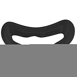  Eye Cover VR Face Mask Cover Anti-Sweat Light Blocking Eye Cover Auriculares VR, accesorios VR Máscara facial de realidad virtual Cubierta facial VR, para Oculus Quest2, 4 colores opcional(Negro)