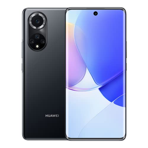 HUAWEI nova 9 Smartphone, 50 MP Ultra Vision Camera, 6.57'' OLED Display, 120 Hz Refresh Rate, 66 W HUAWEI SuperCharge, 8 GB + 128 GB, 4300 mAh, [Standard Deutsche Version] 30 Monate Garantie,Black